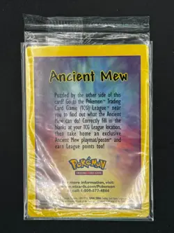 Pokemon TCG: Ancient Mew - Unopened 2000 Movie Promo Holo Card - RARE - Image 1