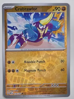 Crabrawler - 114/197 - SV03: Obsidian Flames - POKEMON REVERSE HOLO - Image 1