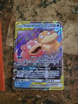 Slowpoke & Psyduck GX 35/236 Sm-Unified Minds Holo Pokemon Card - Image 2