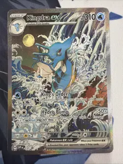 Pokemon TCG Kingdra EX Sir 131 SV Shrouded Fable Promo Card Mint Condition - Image 1