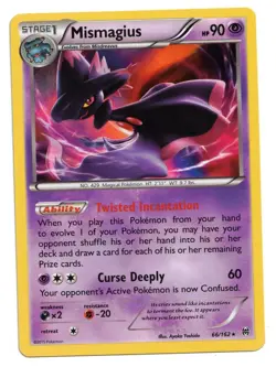 Pokemon Card: Mismagius HOLO 66/162 XY Breakthrough Set Rare! NM - Image 1