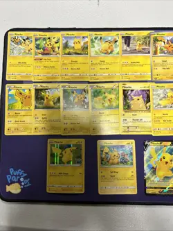25 Different Pikachu Pokemon TCG Card Lot - Base Set Jungle WOTC V + More - Image 2