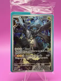 Pokemon TCG N’s Zekrom 031 Black Star Promo Card Sealed NM Mint - Image 1