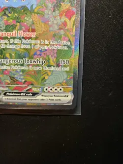 Pokemon Venusaur ex 198/165 Special Illustration Rare Holo 340 HP Stage 2 Card - Image 2