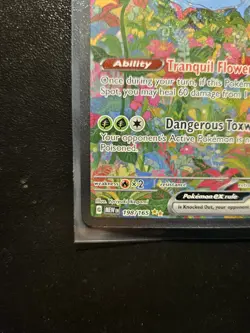 Pokemon Venusaur ex 198/165 Special Illustration Rare Holo 340 HP Stage 2 Card - Image 3