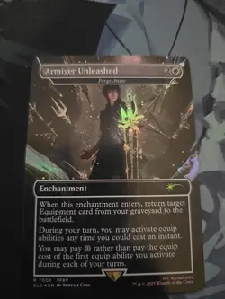 MTG Armiger Unleashed Forge Anew Secret Lair Foil Final Fantasy - Image 1