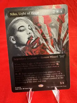 Niko, Light of Hope Showcase Foil Duskmourn MtG Magic 0410 410 Mythic DSK - Image 1