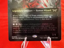 Niko, Light of Hope Showcase Foil Duskmourn MtG Magic 0410 410 Mythic DSK - Image 2