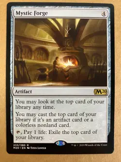 MTG 1x Mystic Forge # 233 Core Set 2020 M20 Modern Magic the Gathering x1 NM - Image 1