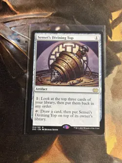 Magic the Gathering - Sensei's Divining Top - Double Masters - 2022 Regular mtg - Image 1