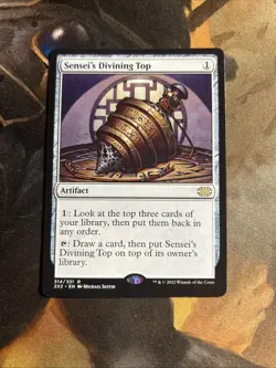 Magic the Gathering - Sensei's Divining Top - Double Masters - 2022 Regular mtg - Image 3