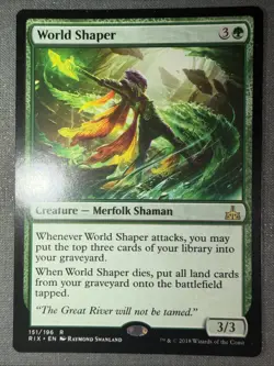 MTG Magic the Gathering World Shaper Rivals of Ixalan #151 - Image 2
