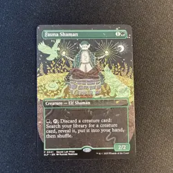 MTG Magic the Gathering 1x Fauna Shaman Secret Lair Promo NM - Image 1