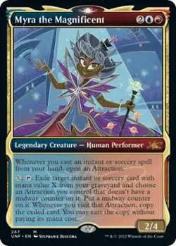 Myra the Magnificent (Showcase) Foil 267 Unfinity NM - Image 1