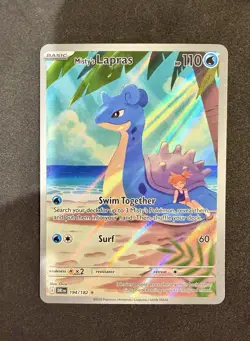 Misty's Lapras - 194/182 - Pokemon Destined Rivals - Illustration Rare - NM - Image 1