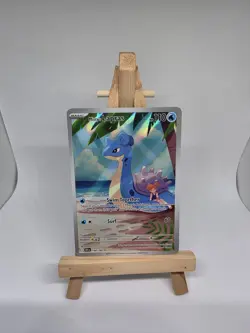 Pokemon TCG Destined Rivals Misty's Lapras Illustration Rare Card 194/182 NM - Image 1