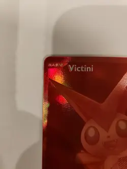 Pokemon Victini English White Flare 172/086 BWR Red Holo Rare NM - Image 2