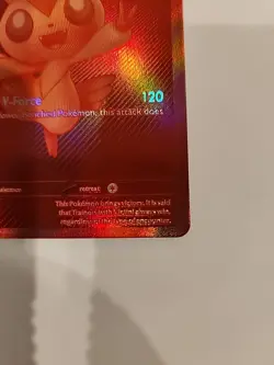 Pokemon Victini English White Flare 172/086 BWR Red Holo Rare NM - Image 4