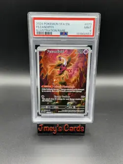 2024 Fezandipiti Pokemon PSA Graded Special Full Art Mint 8 Illustration Rare - Image 1