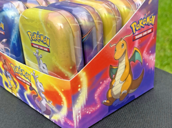 POKEMON TCG SCARLET & VIOLET KANTO POWER MINI TINS ART SET X10 PLUS CDU *NEW* - Image 2