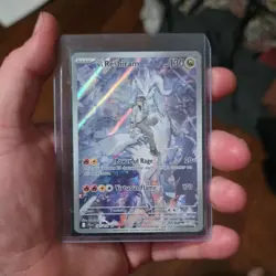 Pokemon N's Reshiram Full Art Holo Illustration Rare SV09 167/159 - Image 1