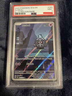 2024 Pokemon SV Shrouded Fable Duskull Illustration Rare 068/064 #068 PSA 9 MINT - Image 1