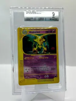 Pokemon - H1/H32 Alakazam Holo BGS 9 w/Sub Grades Skyridge Mint - Image 2