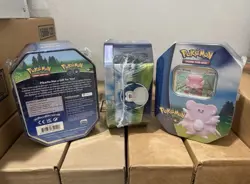 Pokemon GO Tins Set of ALL 3 Pikachu Blissey Snorlax 2022 FACTORY SEALED New - Image 3