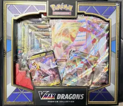 Pokemon TCG VMAX Dragons Premium Collection Box 2022 Brand New Factory Sealed - Image 4