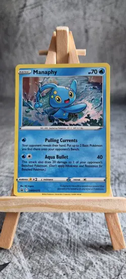 Pokemon TCG - SWSH Black Star Promo - SWSH275 Manaphy - Holo Promo - Image 1