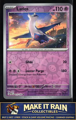Latios SV04: Paradox Rift Reverse Holo #073/182 Pokemon - Image 1