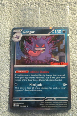 Gengar 055/088 GameStop Promo Stamped Sealed - Pokemon Perfect Order -English - Image 2