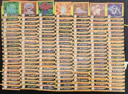 1999 Artbox Series 1 - Pokemon Sticker Lot – 38 Total (36 Regular + 2 Foil) - Image 1