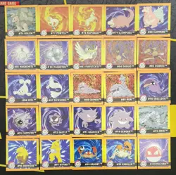 1999 Artbox Series 1 - Pokemon Sticker Lot – 38 Total (36 Regular + 2 Foil) - Image 5