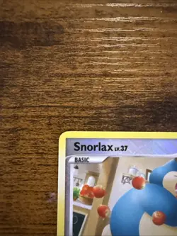 SNORLAX LV.37 2009 POKEMON PLATINUM RISING RIVALS RARE 33/111 - Image 2