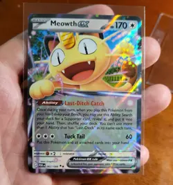 Pokemon TCG Meowth EX Perfect Order 062/088 English NM - Image 1