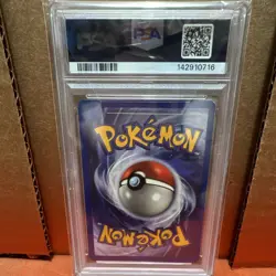 Pokemon TCG Mewtwo Base Set 10/102 Holo Rare PSA 6 English 1999 Wizards - Image 2