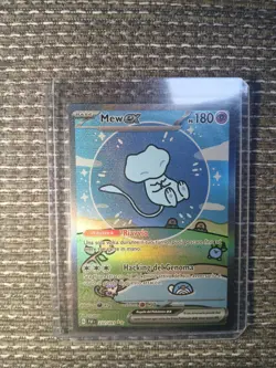 2024 Pokemon Mew ex Bubble Paldean Fates 232/091 SIR ITA - Image 1