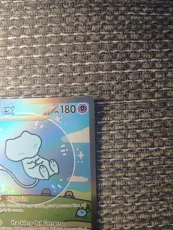 2024 Pokemon Mew ex Bubble Paldean Fates 232/091 SIR ITA - Image 5