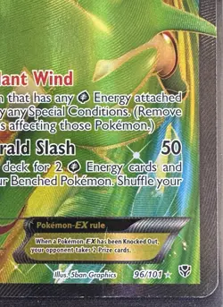 Virizion EX 96/101 - 2013 Pokemon Black & White: Plasma Blast - LP - Image 5