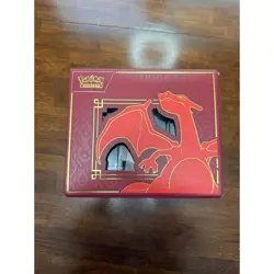 Pokemon Charizard ex Super-Premium Collection Box Set 10 Booster Packs New Red - Image 2