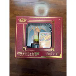 Pokemon Charizard ex Super-Premium Collection Box Set 10 Booster Packs New Red - Image 3