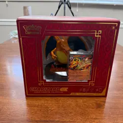 Pokemon Charizard ex Super-Premium Collection Box Set 10 Booster Packs New Red - Image 4