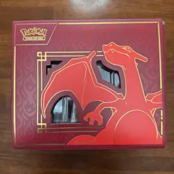 Pokemon Charizard ex Super-Premium Collection Box Set 10 Booster Packs New Red - Image 5