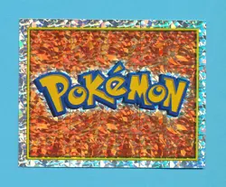 PRISMATIC GAME NAME MERLIN POKEMON STICKER PRISM HOLO VINTAGE 2000 NINTENDO PM - Image 1