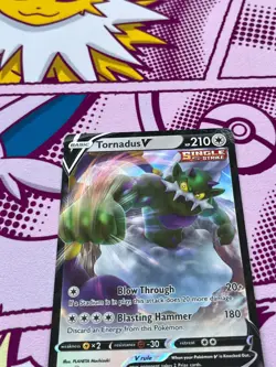 Pokemon TCG - Tornadus V 124/198 - Sword & Shield - Chilling Reign - NM - Image 3