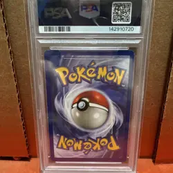 Pokemon Kabutops Fossil 9/62 Holo Rare Unlimited PSA 7 English 1999 - Image 2