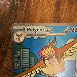 Pidgeot ex 225/197 Illustration Rare – Pokemon TCG Obsidian Flames NM/Mint - Image 2