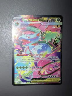 Pokemon Mega Venusaur EX 177/132 Full Art Holo Special Illustration Rare - Image 2