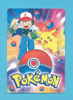 PROMO PRISM PARAS CRAB 1999 JAPAN PM POKEMON #2024 HOLO-GRAPH *ASH PIKACHU BACK - Image 2